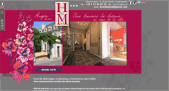 Desktop Screenshot of en.hoteldumail.fr